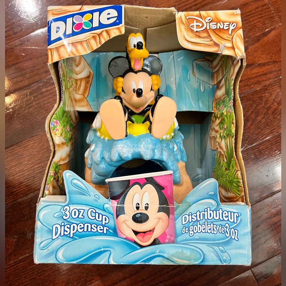 Disney Mickey and Friends 3 oz. Dixie Cup Drink Dispenser